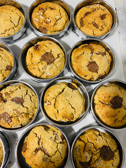 La Box Cookies aux trois chocolats et graines de lin maison sans gluten